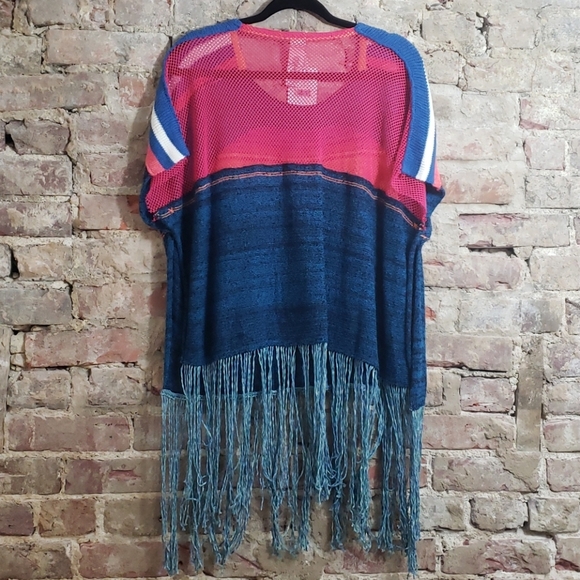 NEW FREE PEOPLE SUNSET FRINGE SWEATER Size XS - Picture 6 of 9